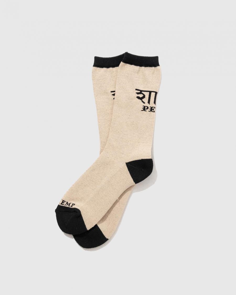 BACK LOGO CREW SOCKS