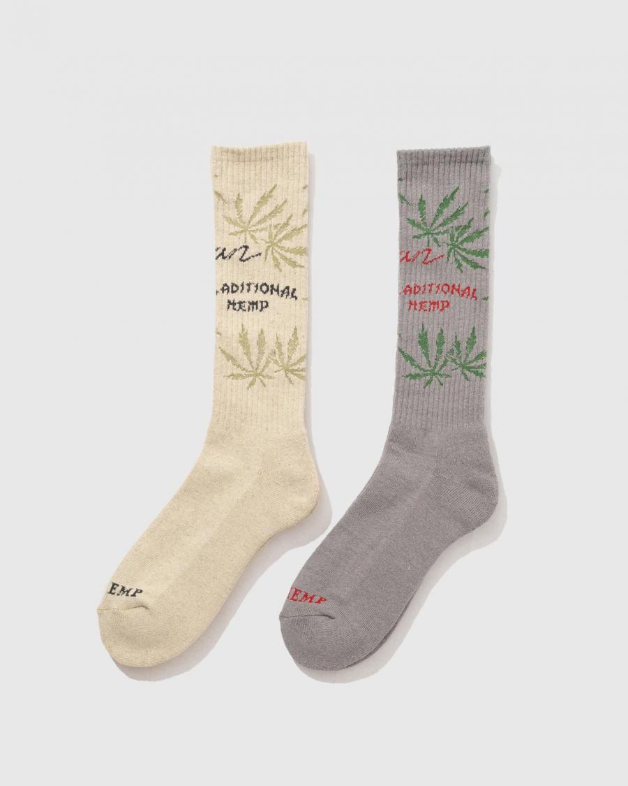 TRAD HEMP CREW SOCKS