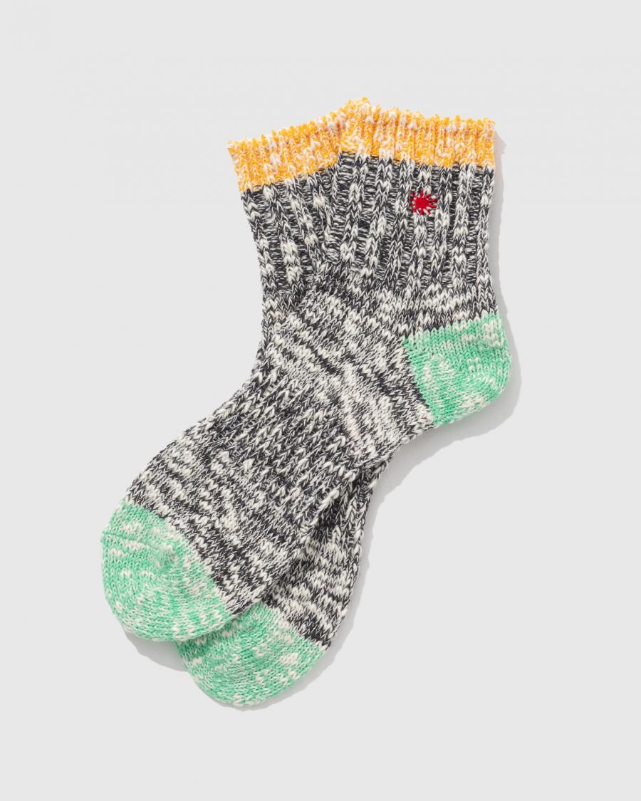 SLUB QUARTER SOCKS