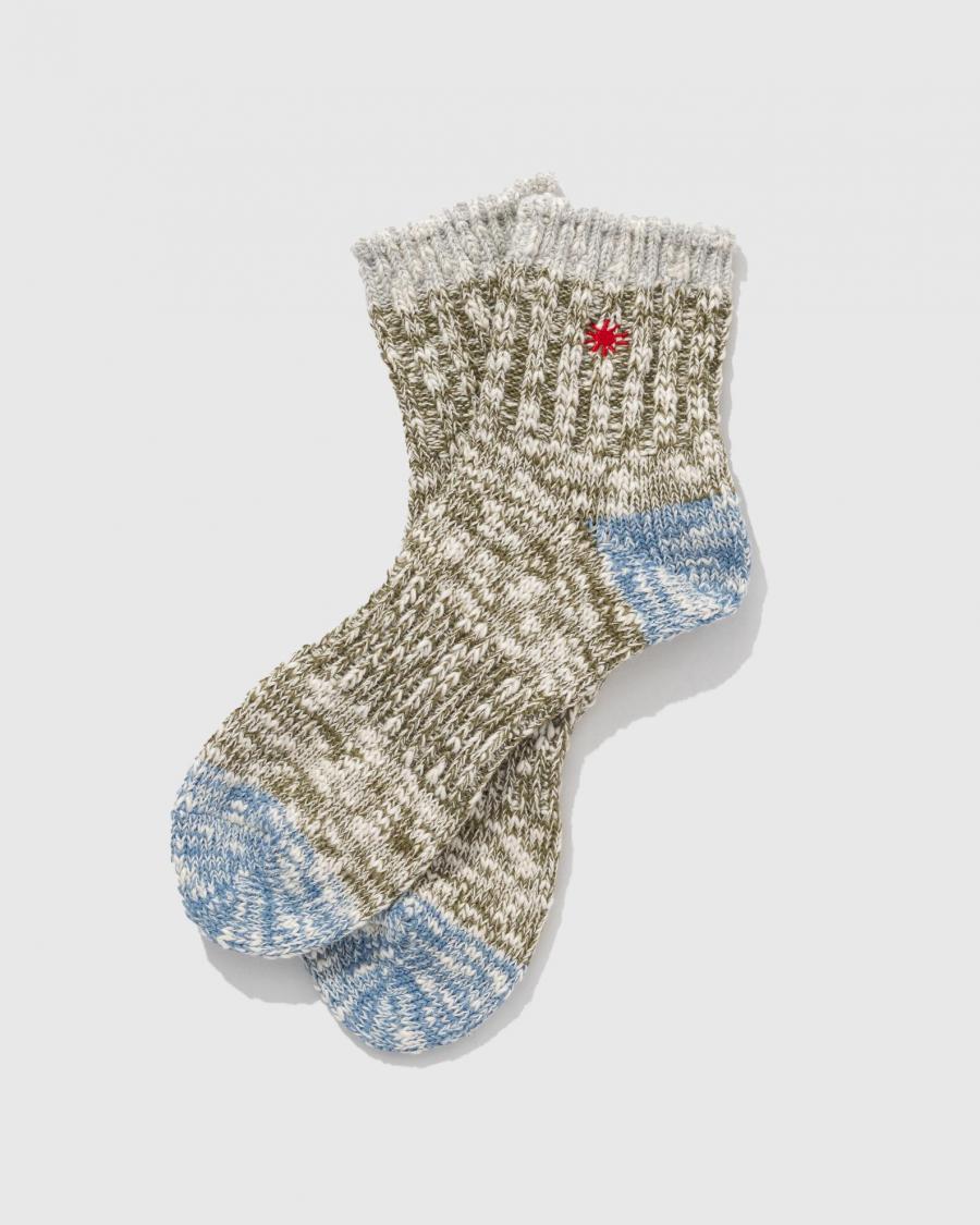 SLUB QUARTER SOCKS