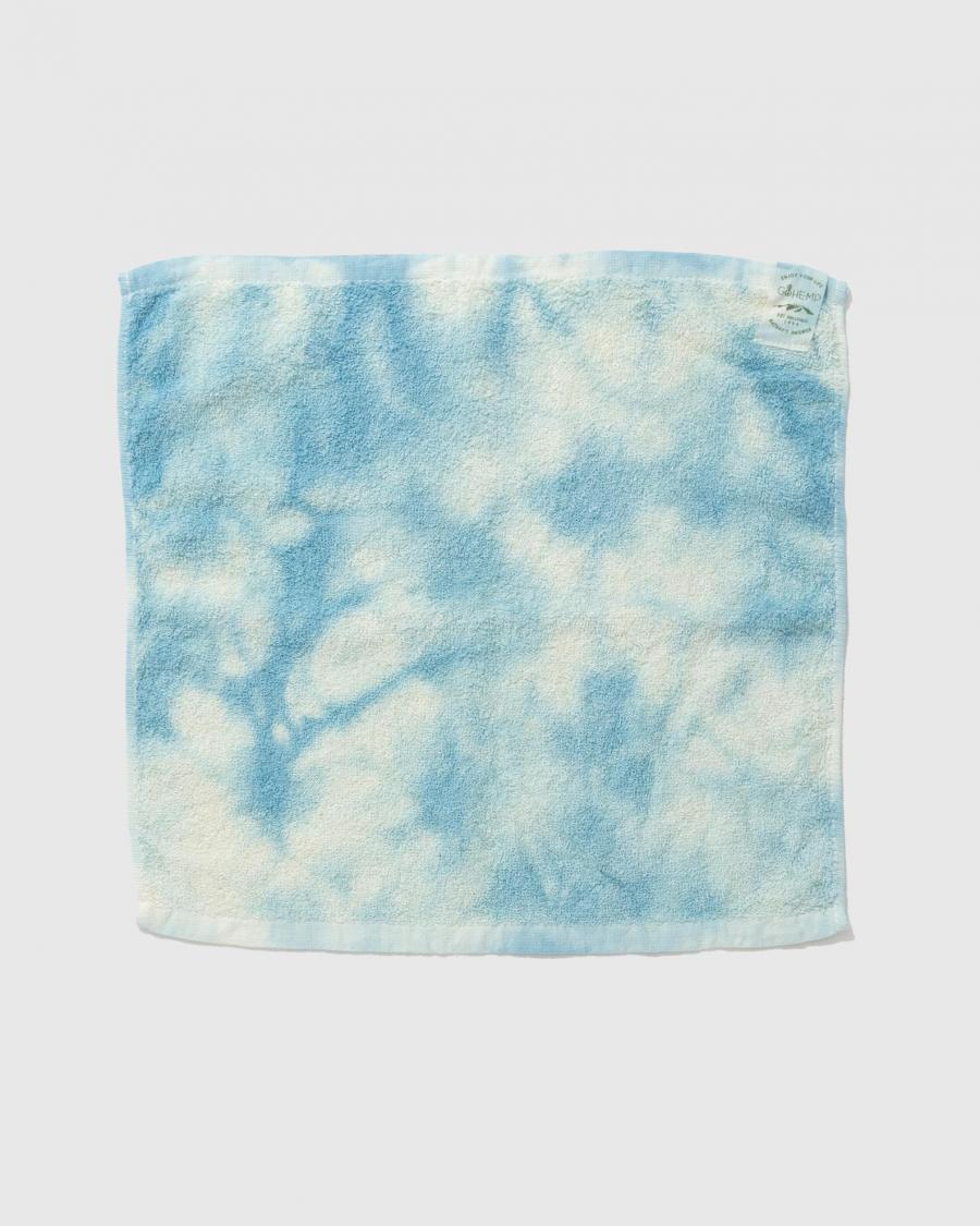 TIE DYE HEMP HAND TOWEL