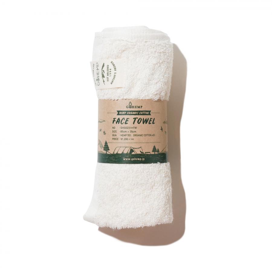 HEMP FACE TOWEL／HEMP&ORGANIC COTTON