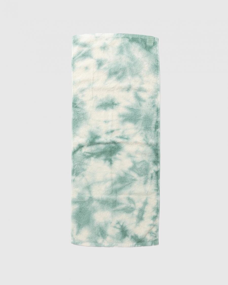 TIE DYE HEMP FACE TOWEL