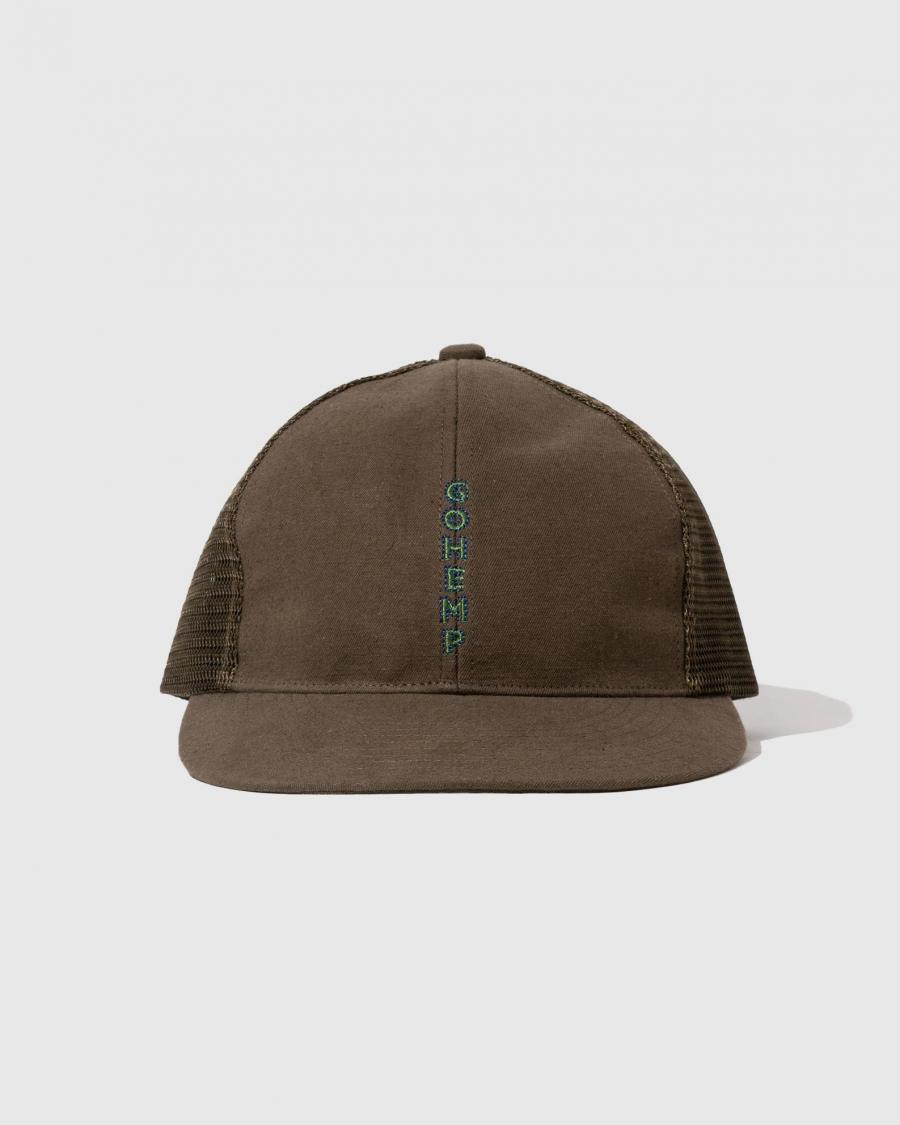 VERTICAL LOGO MESH CAP