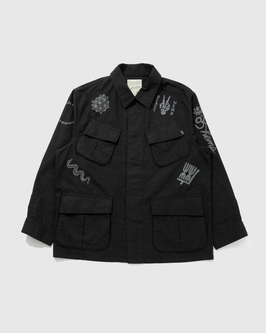 JUNGLE PEACE JACKET -ON PRINT