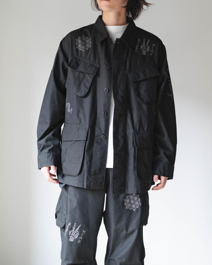 JUNGLE PEACE JACKET -ON PRINT