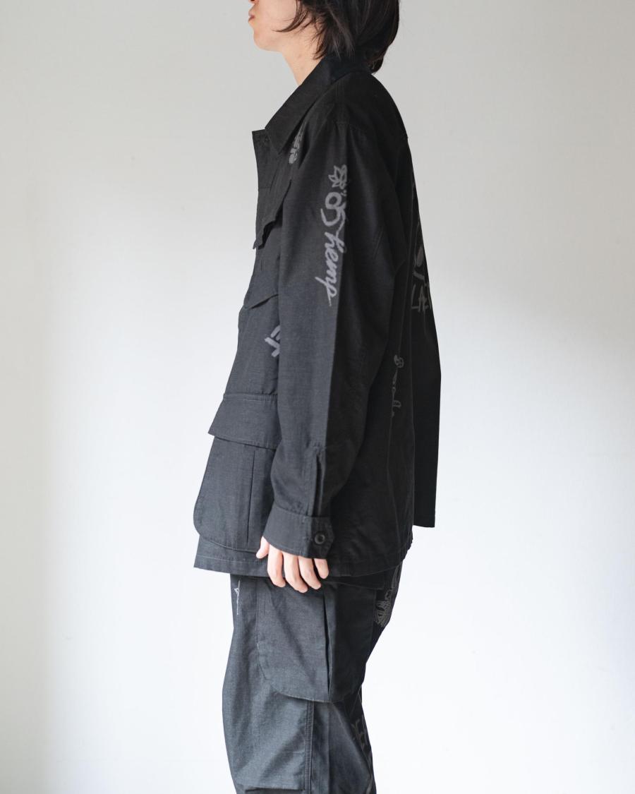 JUNGLE PEACE JACKET -ON PRINT