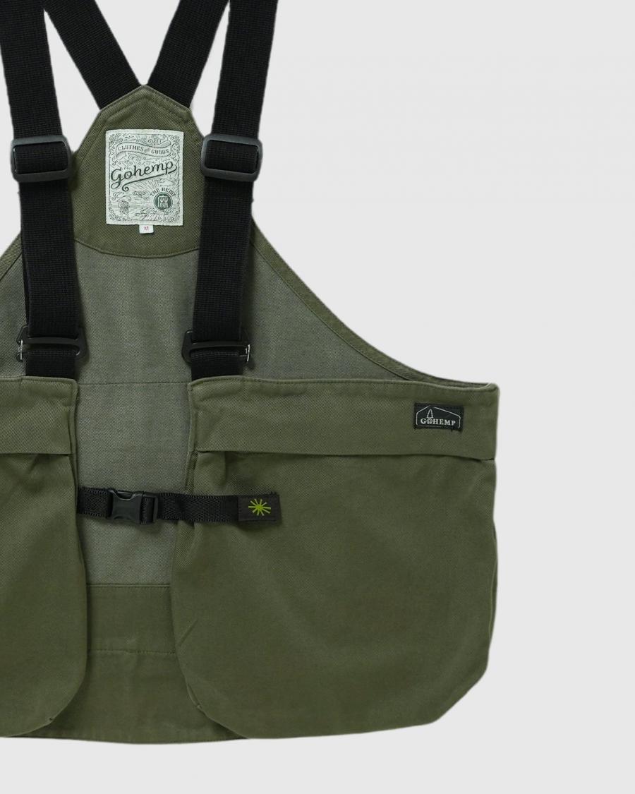 トップス mash vest Size S GOHEMP GOHEMP ゴーヘンプ GO HEMP gohemp トップス ベスト UTILITY