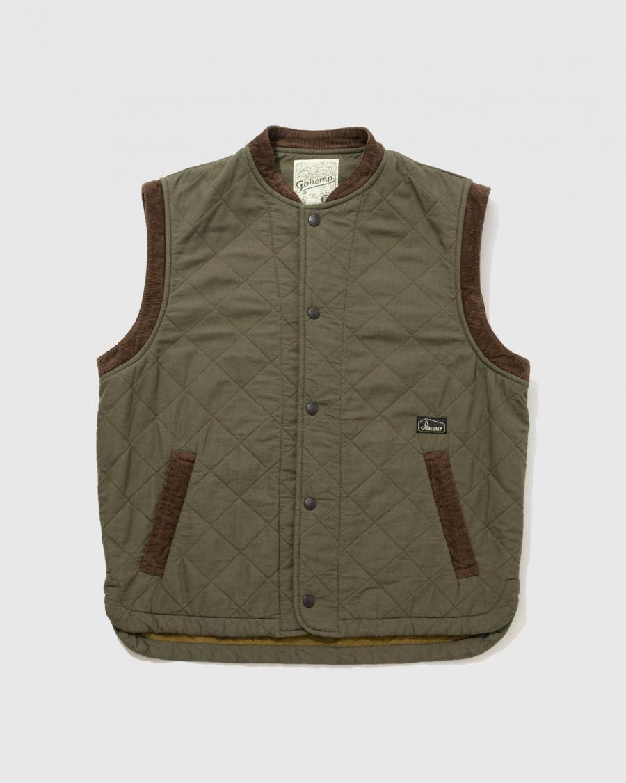 Go hemp ベスト GOHEMP ゴーヘンプ HEMP UTILITY VEST ヘンプユーティリティー