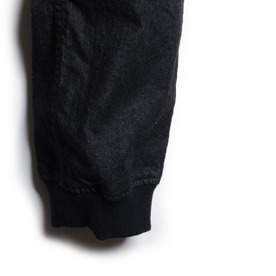 VENDOR RIB PANTS／10oz H/C DENIM STRETCH / ONE WASH (BLACK) | PANTS | JUZU  store | ジュズストア