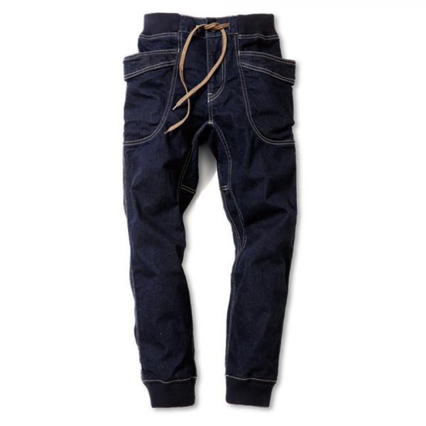 VENDOR RIB PANTS／H/C STRECH DENIM USED WASH | GOHEMP BASIC BOTTOMS | JUZU  store | ジュズストア