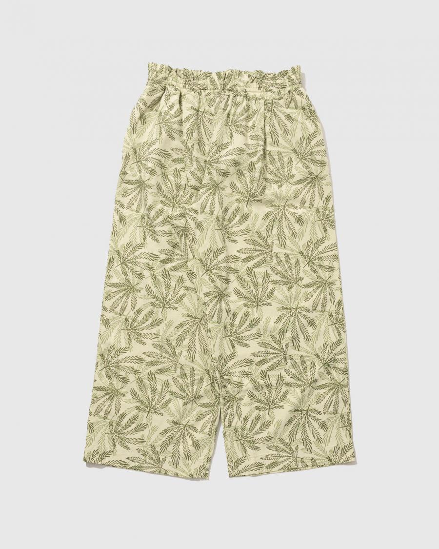 LEAF WIDE PANTS