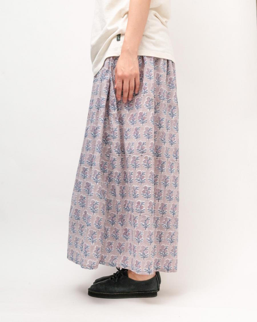 GATHERED WIDE PANTS