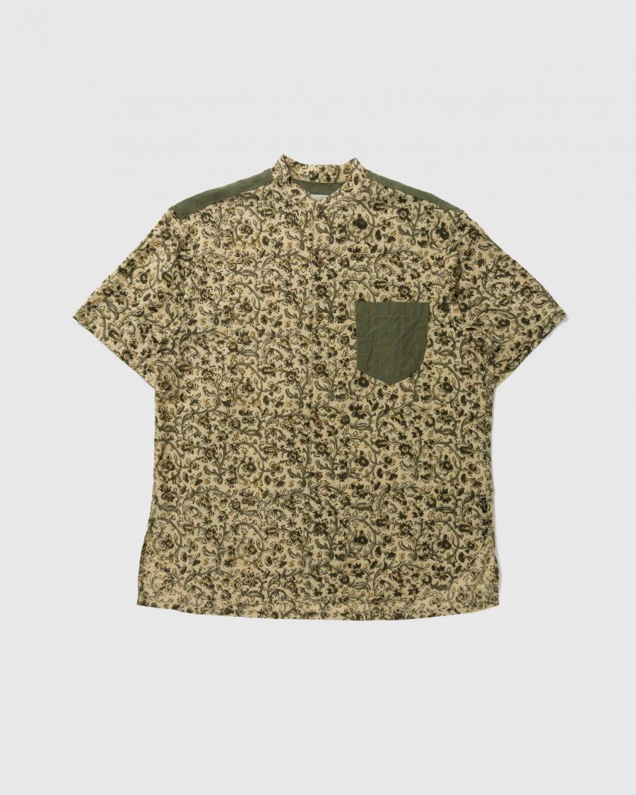 NO COLLAR SHORT SLEEVE SHIRTS
