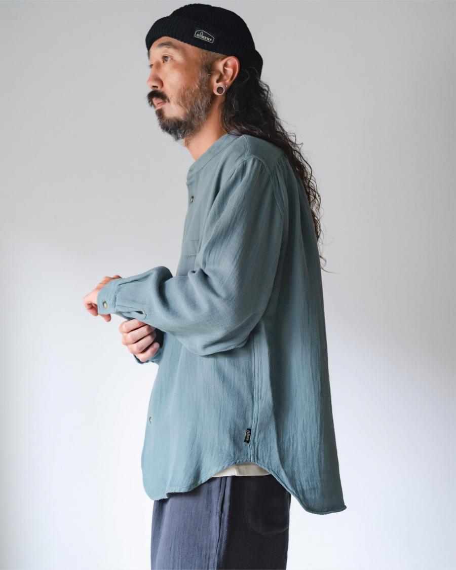 NO COLLAR BASIC SHIRTS