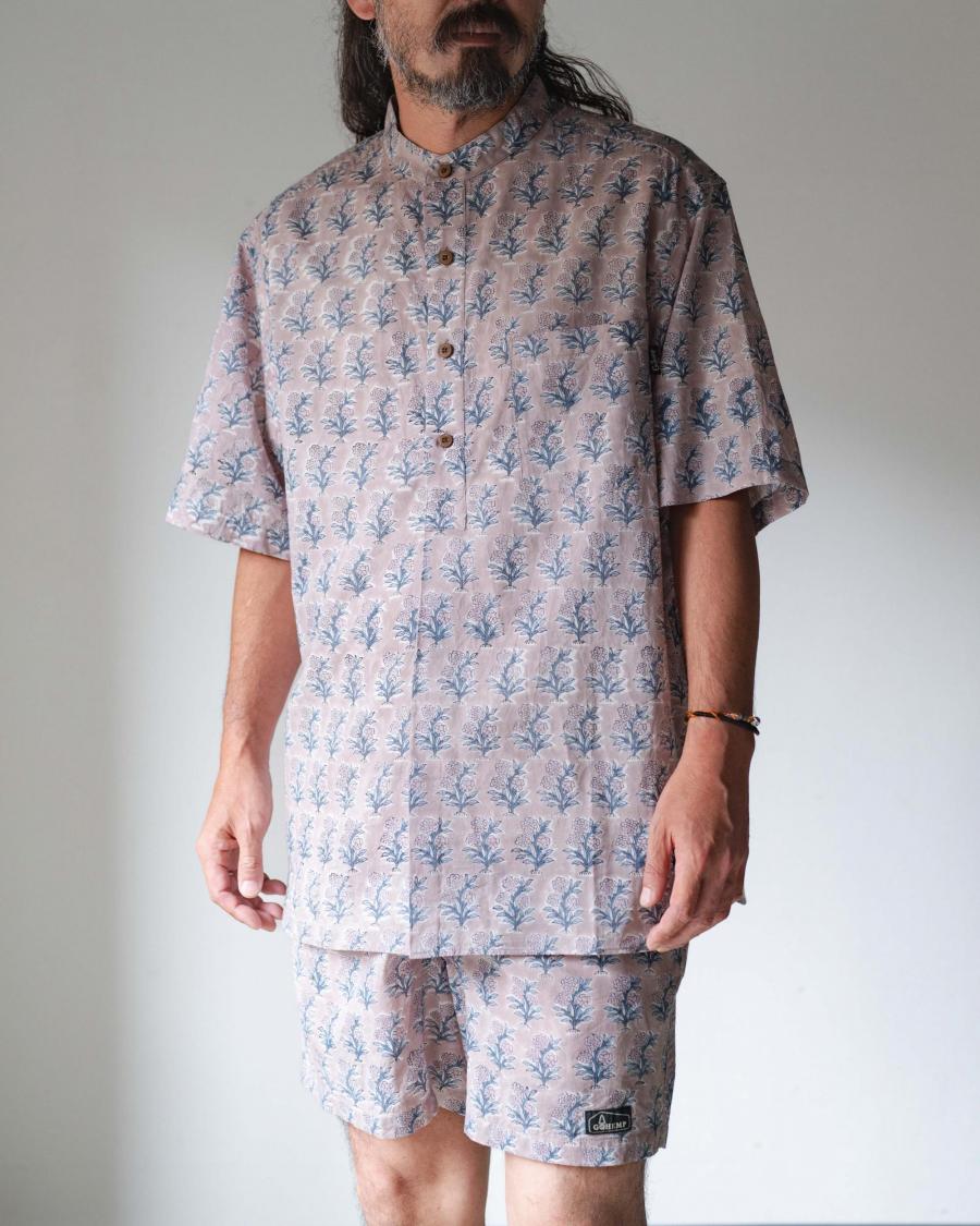 SHANTI BAND COLLAR SHIRTS