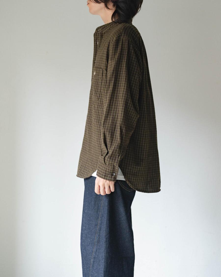 NO COLLAR BASIC SHIRTS