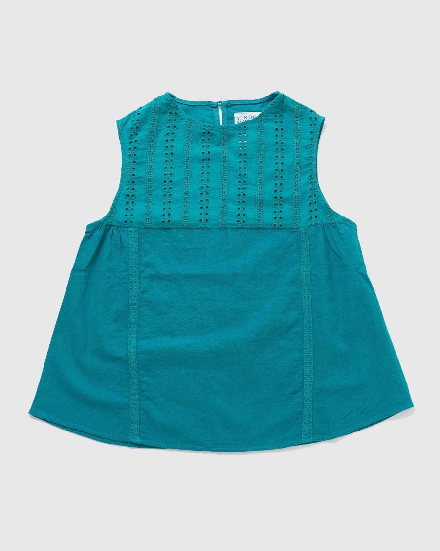 DAMASK NO SLEEVE / HEMP COTTON