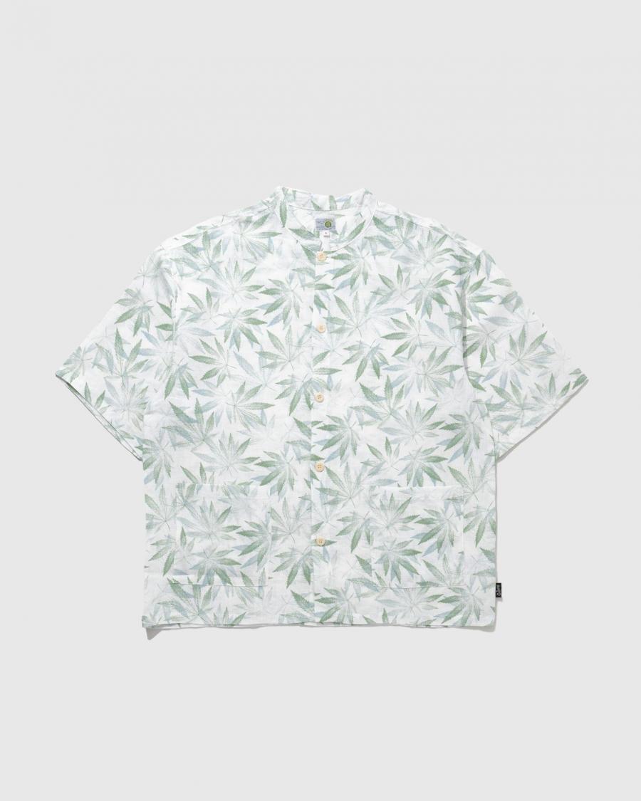 GREEN HILL MAO COLLAR SHIRTS