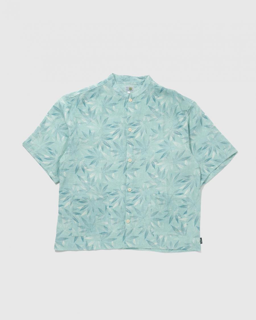 GREEN HILL MAO COLLAR SHIRTS