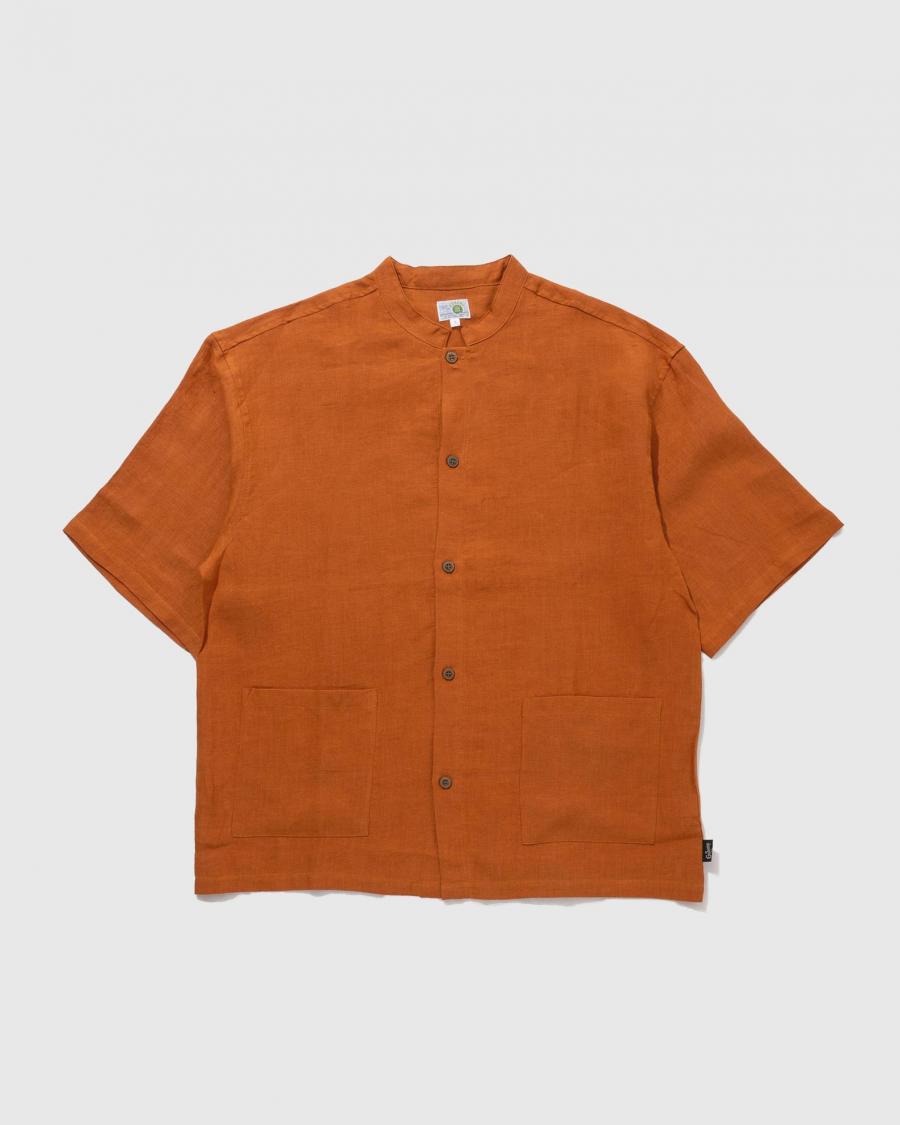 GREEN HILL MAO COLLAR SHIRTS