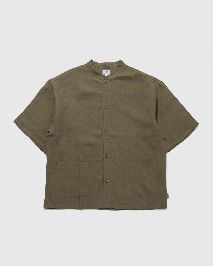 GREEN HILL MAO COLLAR SHIRTS