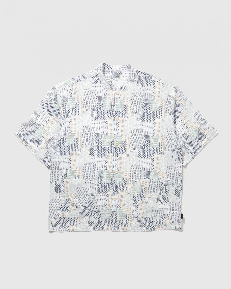 GREEN HILL MAO COLLAR SHIRTS