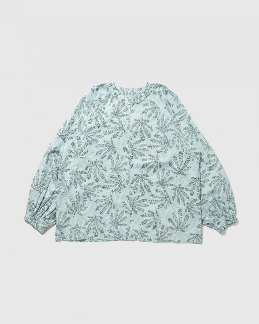 LEAF GATHER BLOUSE