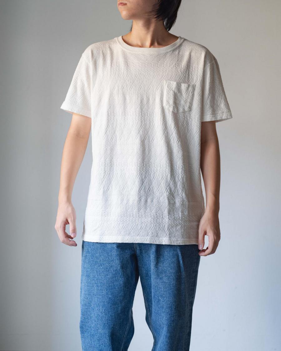 LOOSE S/SL TEE w/Pocket