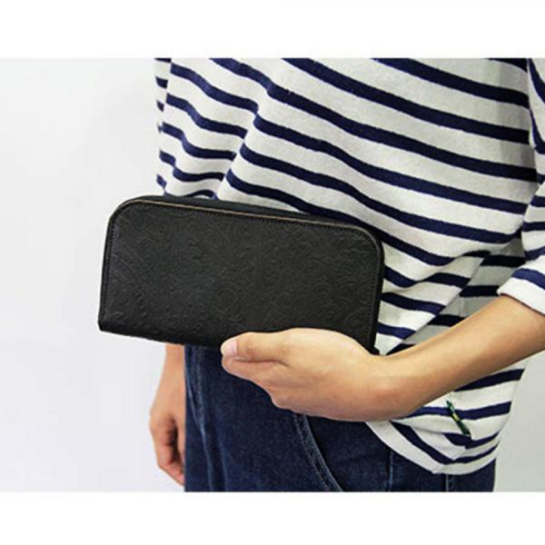 ROUND ZIP LONG WALLET