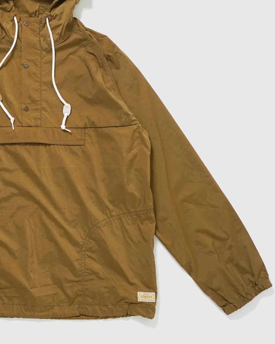 GOWEST VERTICAL JACKET Mサイズ ブラウン 山羊皮