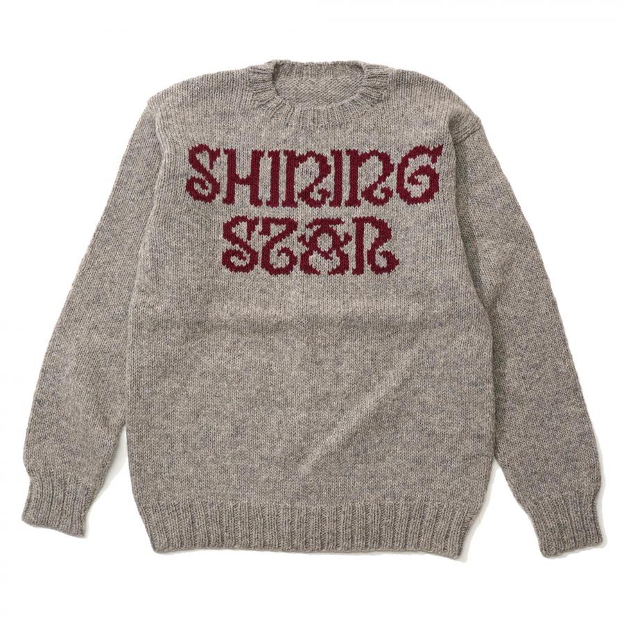 CREW KNIT SWEATER(SHINING)