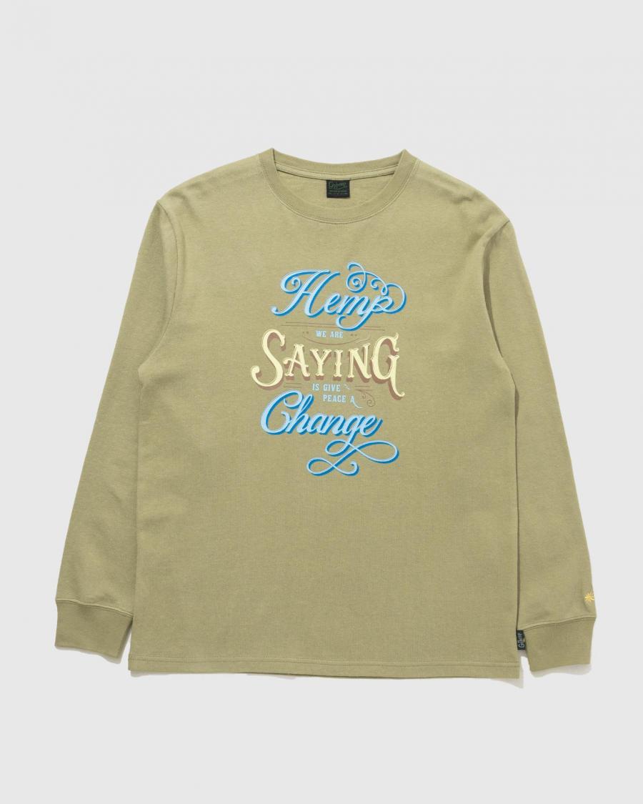 HEMP CHANGE L/SL TEE