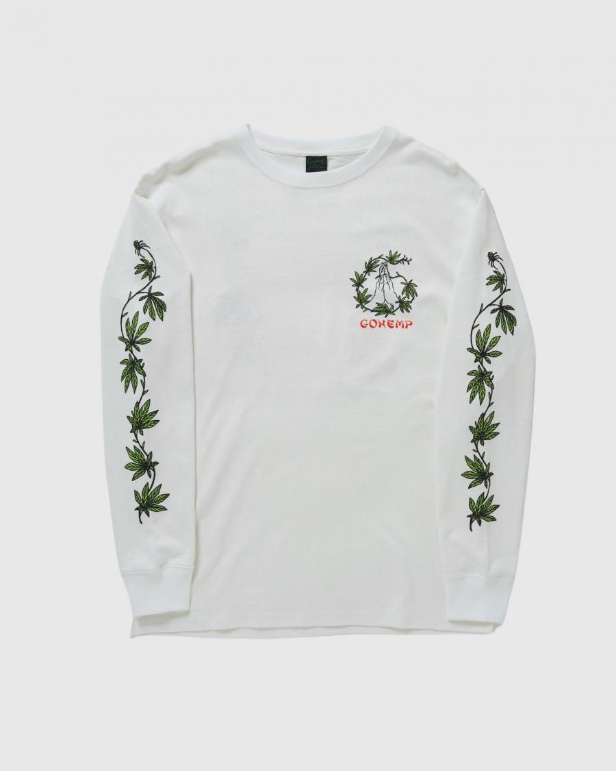 大麻良品 L/SL TEE