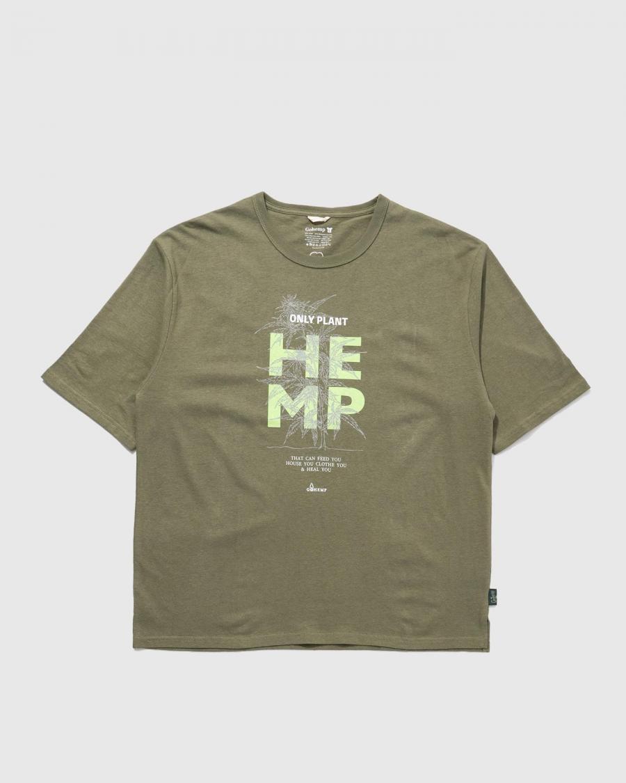 ONLY PLANT HALF SLEEVE WIDE FITS TEE