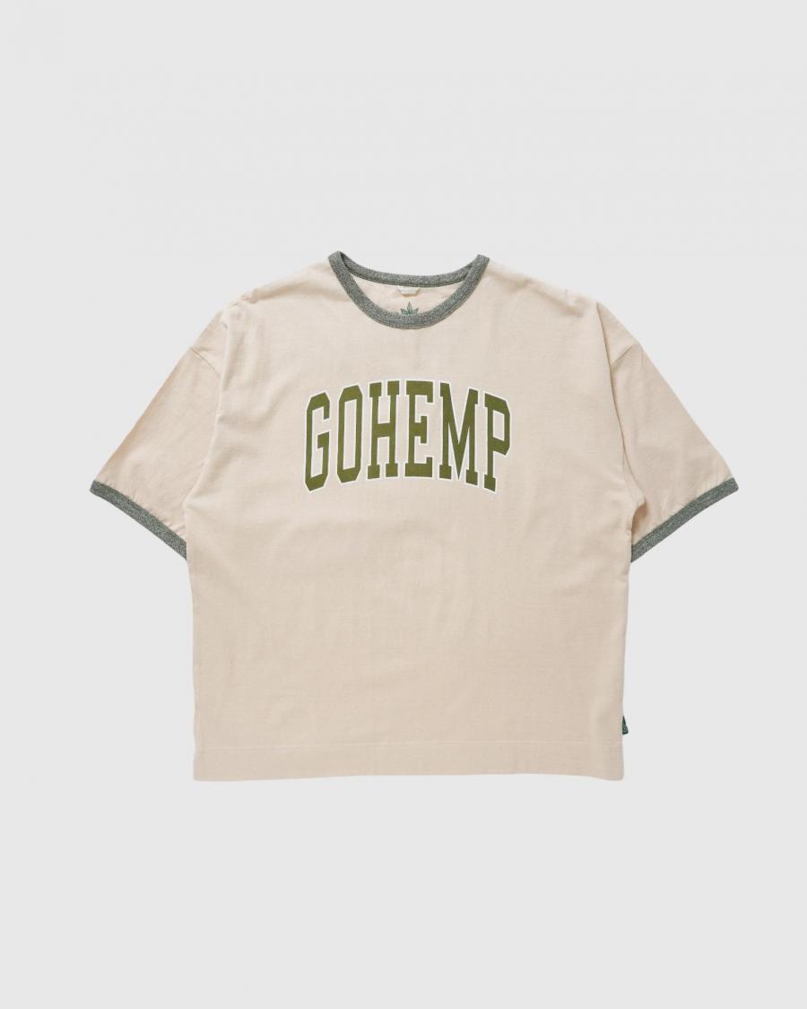 COLLAGE LOGO WIDE RINGER TEE
