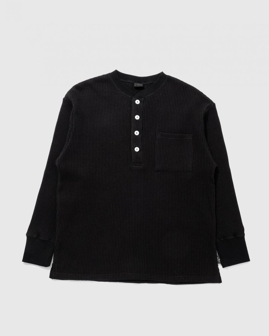 HENLEY 4BTN WAFFLE