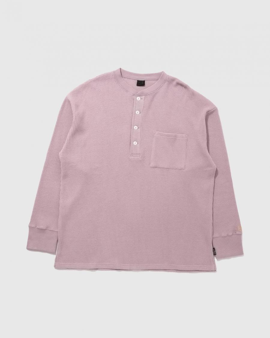HENLEY 4BTN WAFFLE