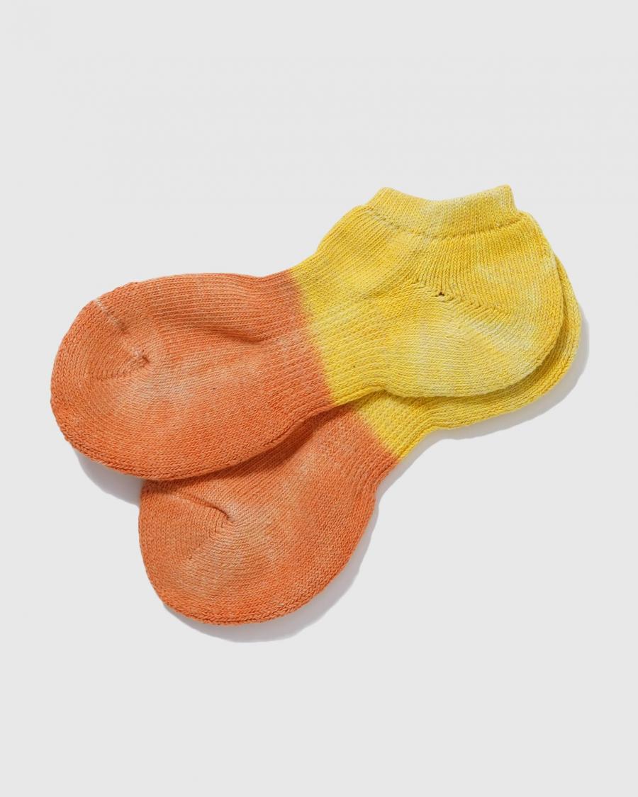 DYE PILE ANKLE SOCKS