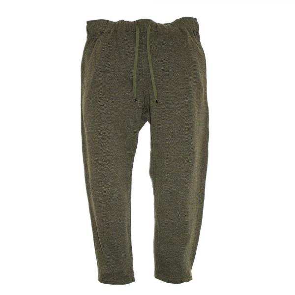RELAX SWEAT PANTS／TWEED HERINGBORN SWEAT