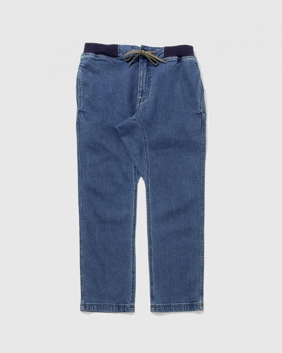 SLIM RIB PANTS／USED WASH