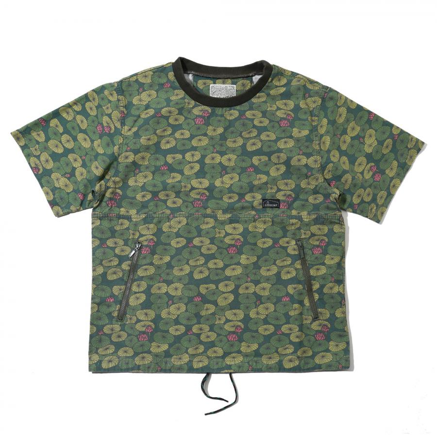 HEMP JAM CREW／H/C WEATHER "LOTUS PRINT"