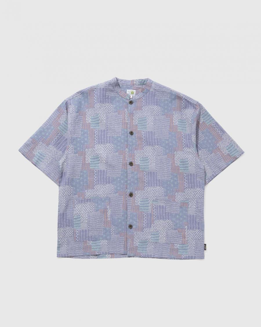 GREEN HILL MAO COLLAR SHIRTS