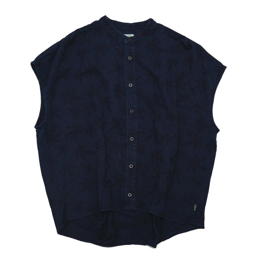 GARDEN SHIRTS／HEMP LEAF JACQUARD