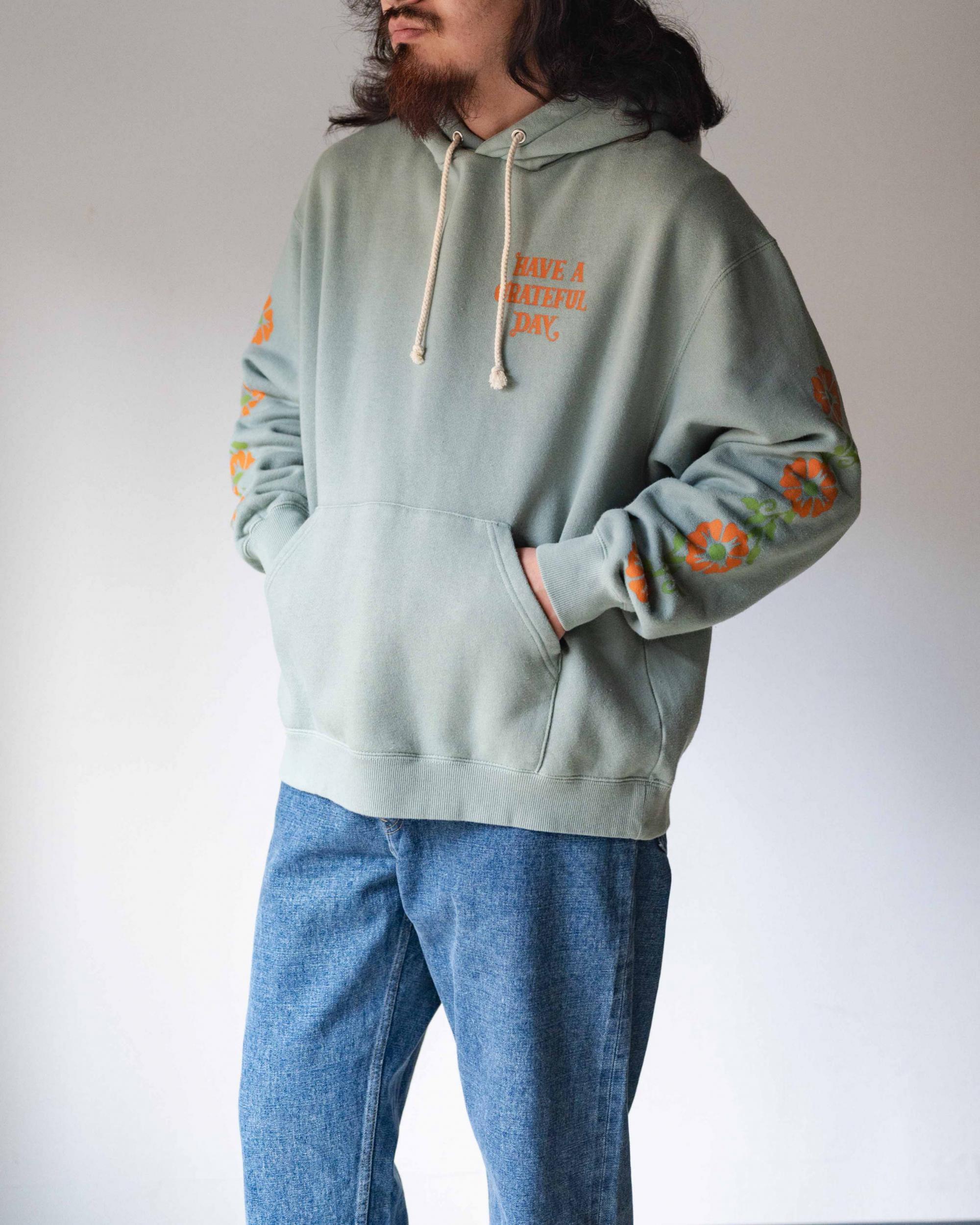 HOODIE SWEATSHIRT -SF GRASS