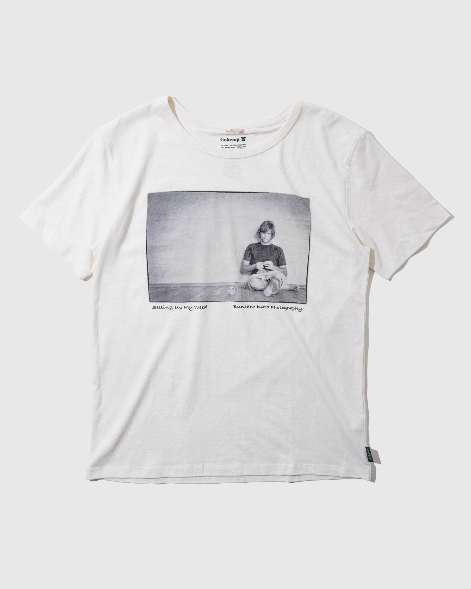 ROLLING UP MY WEED -<br>JOEL edit TEE | Tshirts/CUTSEW