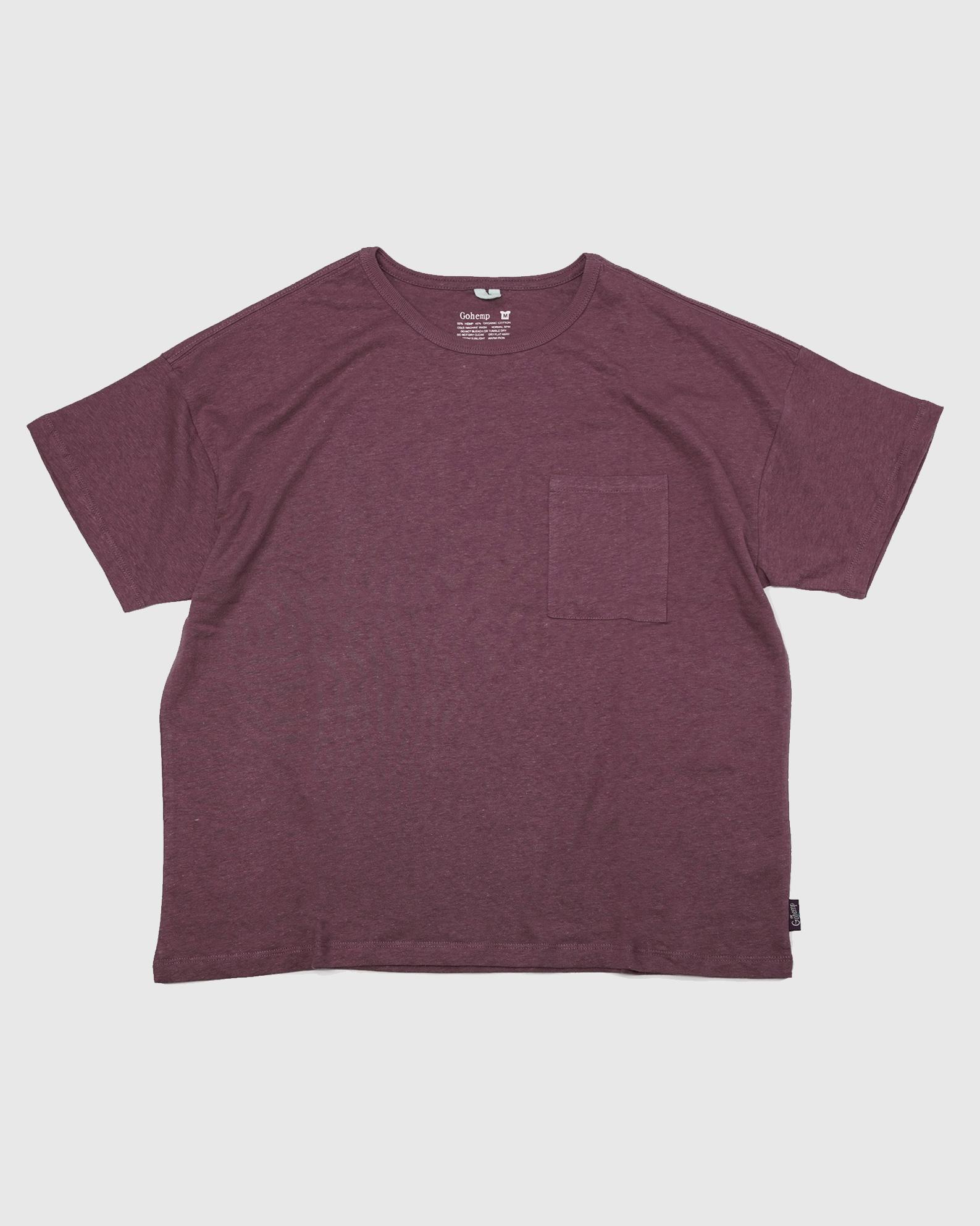 WIDE PK TEE / H/OC JERSEY | GOHEMP BASIC SERIES | JUZU store
