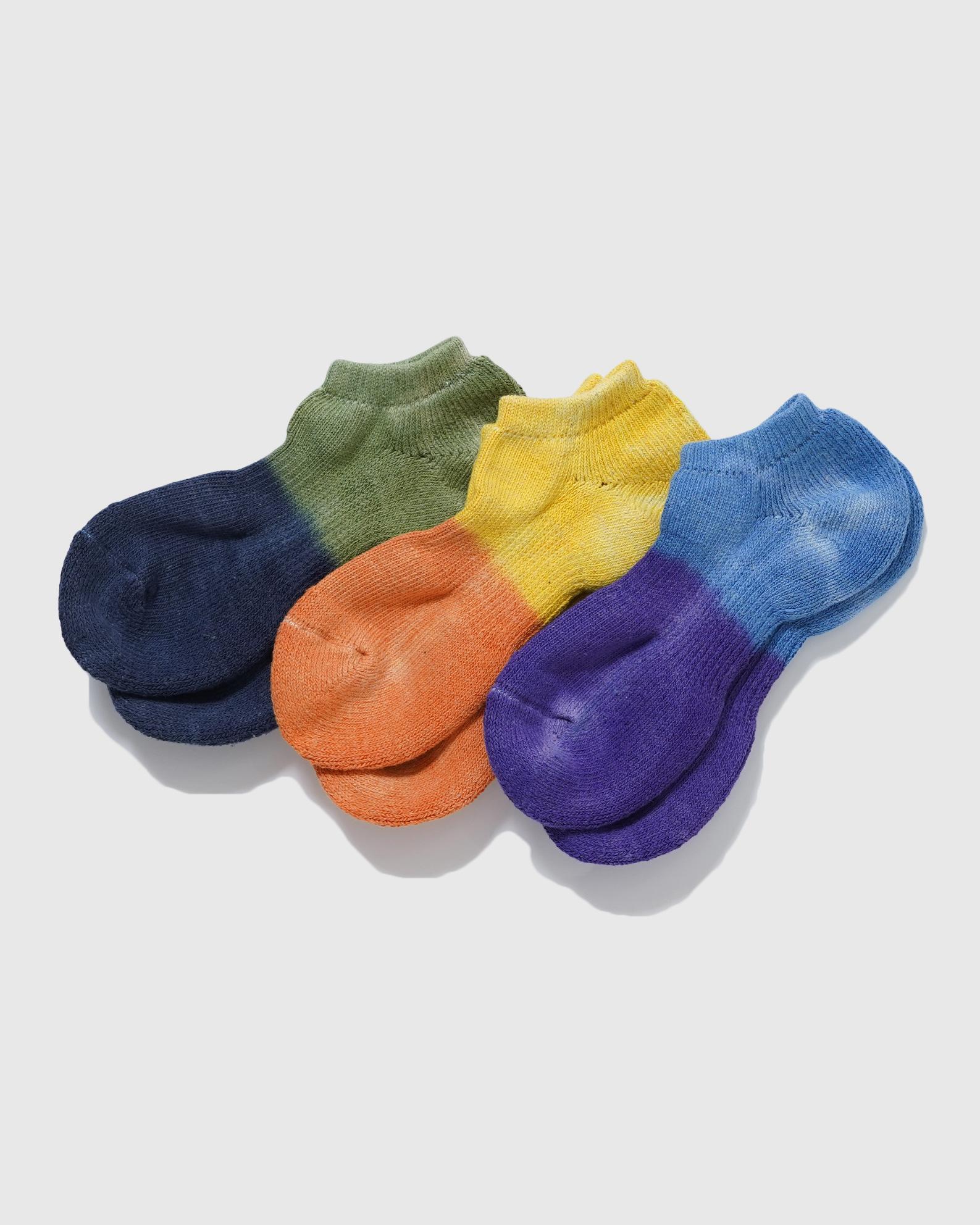 DYE PILE ANKLE SOCKS | SOCKS | JUZU store | ジュズストア
