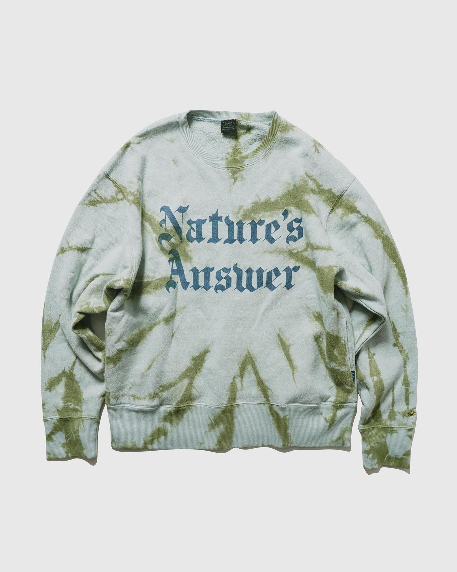 GOHEMP】HEMP CREW SWEAT / APRICOT / M 【公式通販】