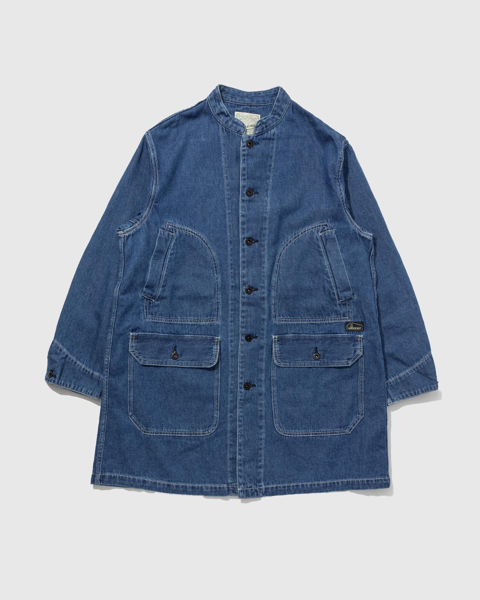 GOHEMP】EQUIPMENT NO COLLAR COAT / M ベストセラー 商品